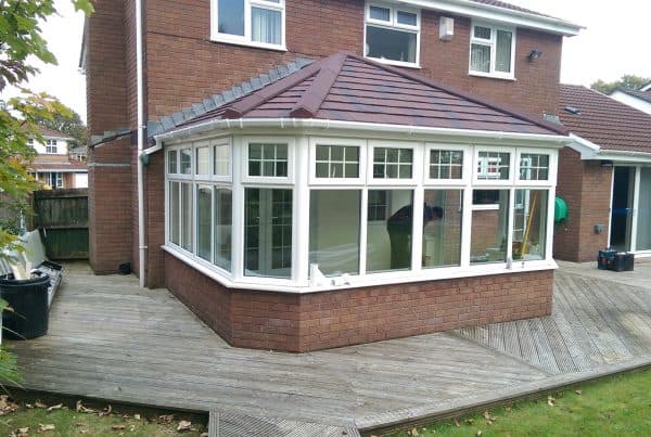 Conservatory solid roof replacement