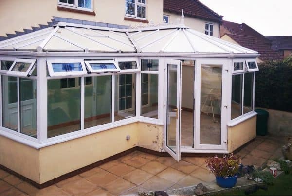 Conservatory roof before