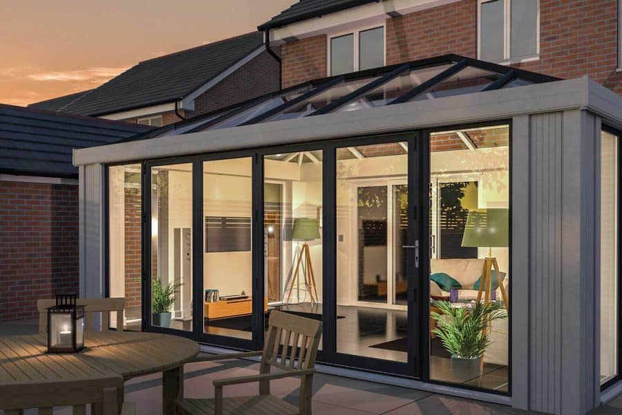 Orangery in the evening