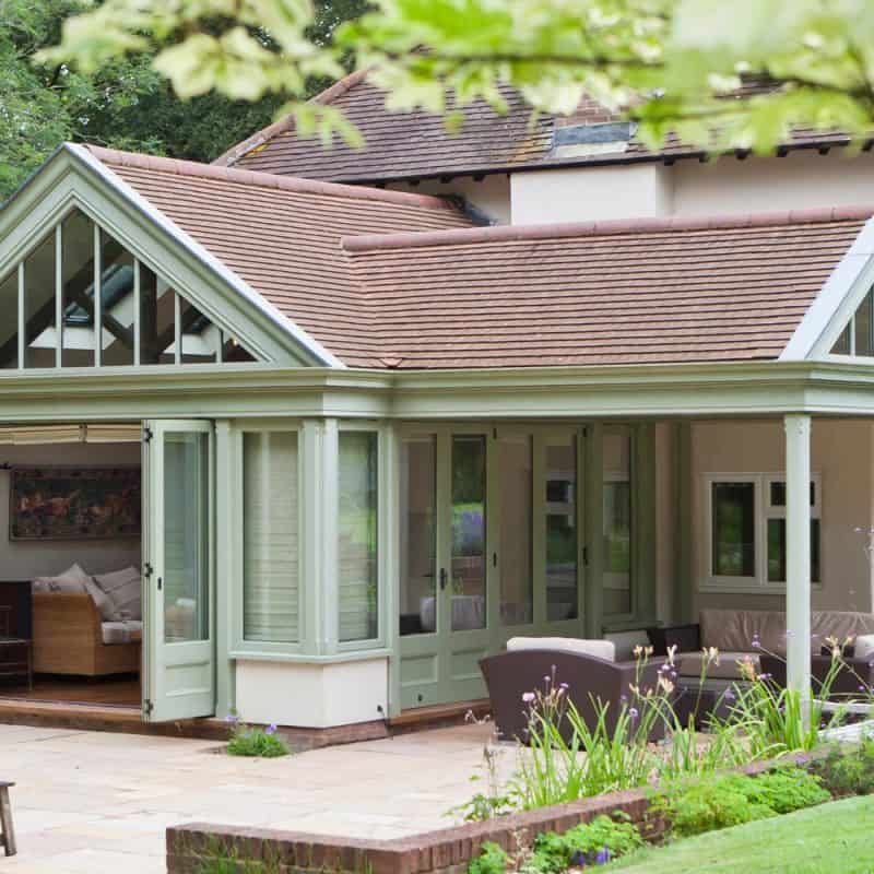 Tiled roof conservatory