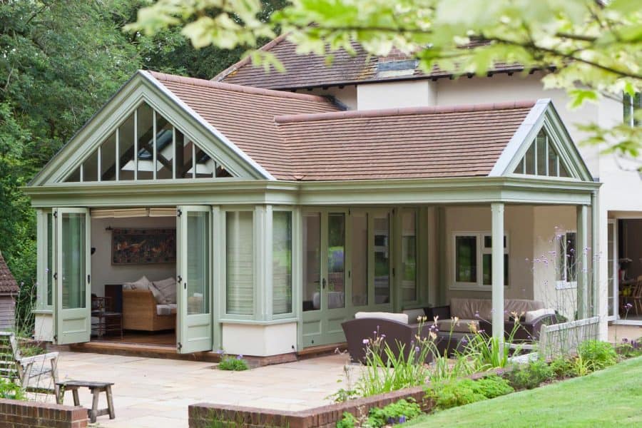 Tiled roof conservatory